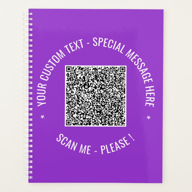 Votre Lecteur de texte personnalisé de code QR Cho (Devant)