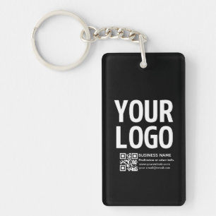 Votre logo avec code QR et texte modifiables 