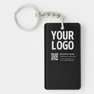 Votre logo avec code QR et texte modifiables 