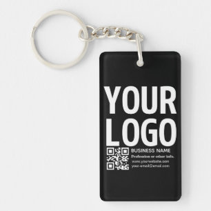 Votre logo avec QR code et texte modifiables