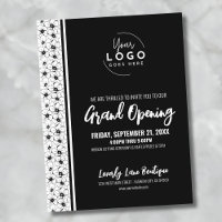 Votre Logo Business Grand Ouverture Invitation