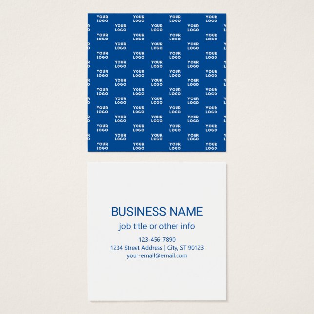 Votre logo de conception ou d'entreprise | Motif b (Devant & derrière)
