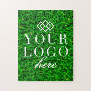 Votre logo ici la verdure  Puzzle personnalisé