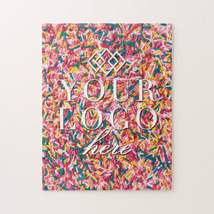 Votre logo ici  Puzzle de scies personnalisées