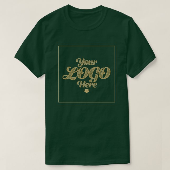 Votre logo ici - T-shirt Forêt profonde (Design devant)