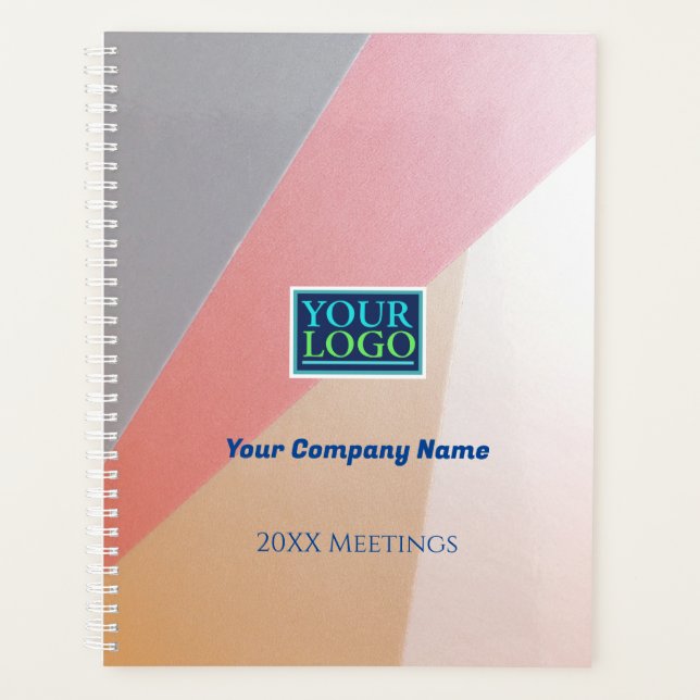 Votre logo, le nom de l'entreprise, les réunions d (Devant)