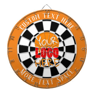 Votre logo personnalisé Orange et Cible de flechet