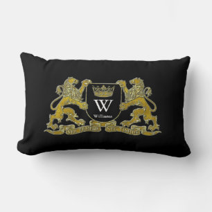 Votre manteau d'armoiries Monogramme et Coussin co