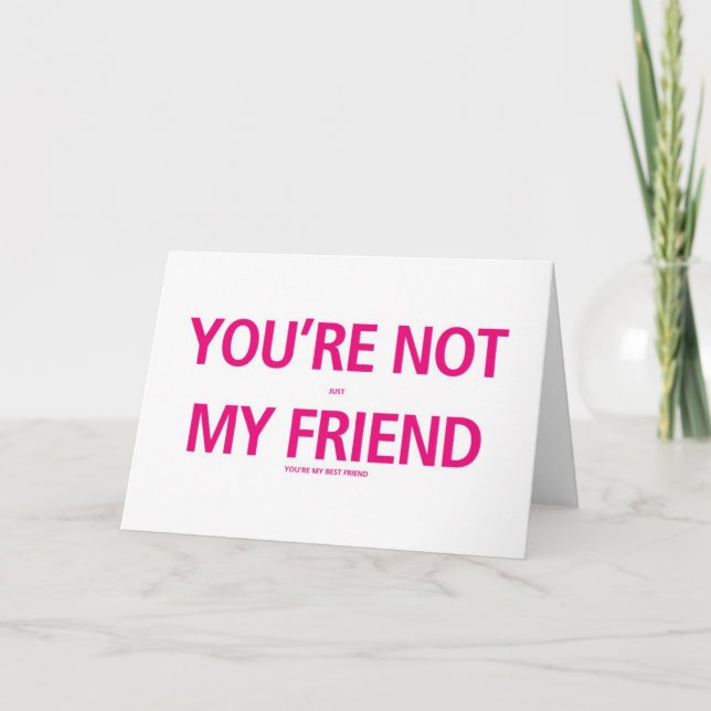 Votre meilleur ami - Valentines Carte de jour (Devant)