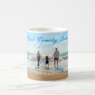 Votre meilleure famille jamais photo Mug café avec