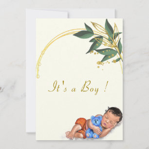 Votre modèle d'invitation à une baby shower pour g