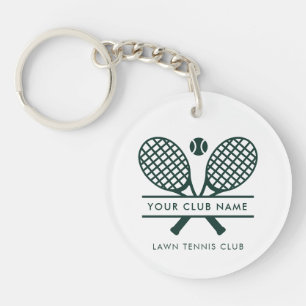 Votre nom de club de tennis Membre Swag Green Team