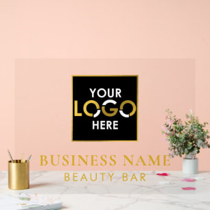 Votre nom d'entreprise Logo Magasin Black & Gold
