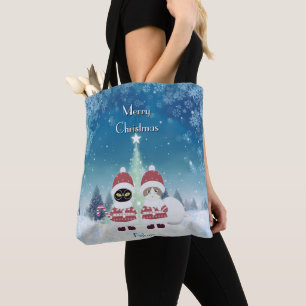[Votre nom]'s Poiluna Christmas Sac fourre-tout
