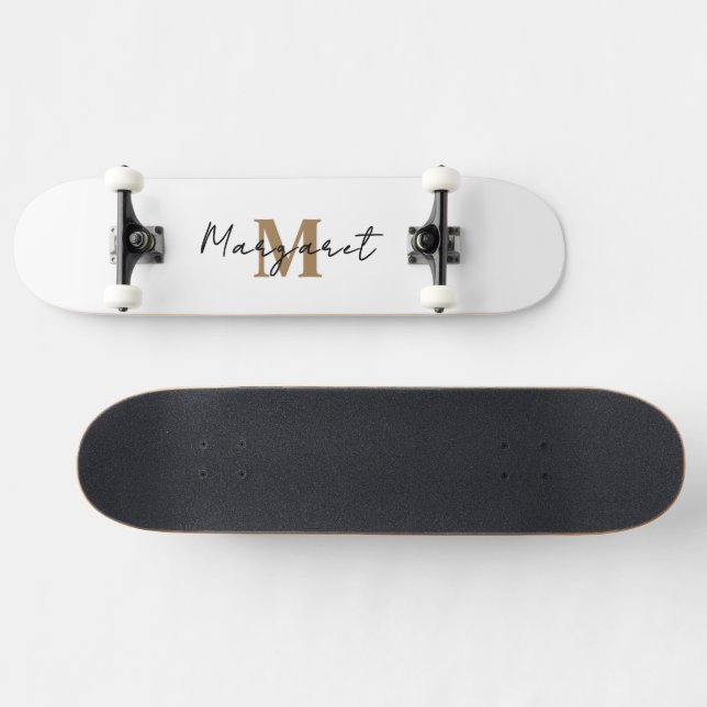 Votre nom sur le skateboard personnalisé - Faites- (Horz)