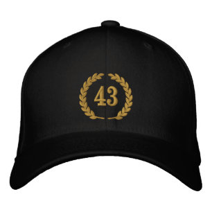 Votre Numéro Année Broderie Brodée Casquette brodé