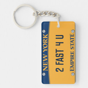 Votre numéro de voiture. New York.Modifiable