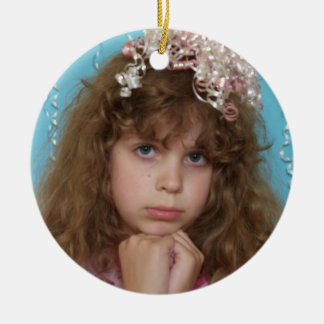 Votre ornement photo de Noël avec votre photo