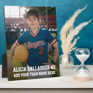 Votre photo de sport   Plaque personnalisée