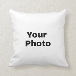 Votre photo et coussin de nom