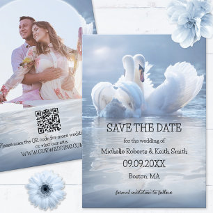 Votre photo QR Swan Lake Enregistrer la carte de d