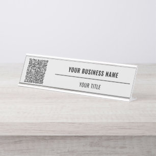 Votre plaque de nom du bureau d'affaires pour anal