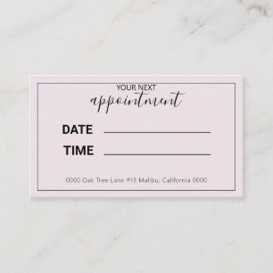 Votre prochain rendez-vous Pastel Purple
