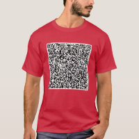 Votre QR Code Scan Info Funny T-Shirt cadeau