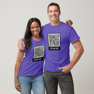 Votre QR Code Scan Info T-shirt Votre Drôle Cadeau