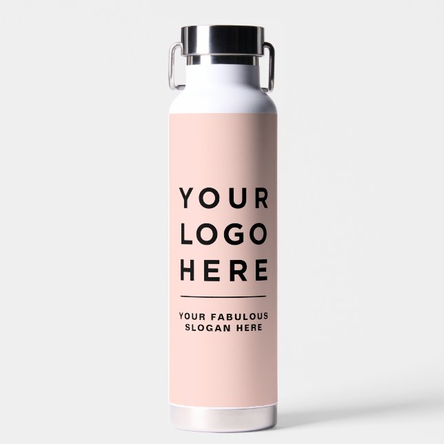 Votre site de logo d'entreprise Bouteille d'eau pe (Avant)