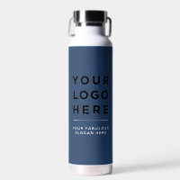 Votre site de logo d'entreprise Bouteille d'eau pe