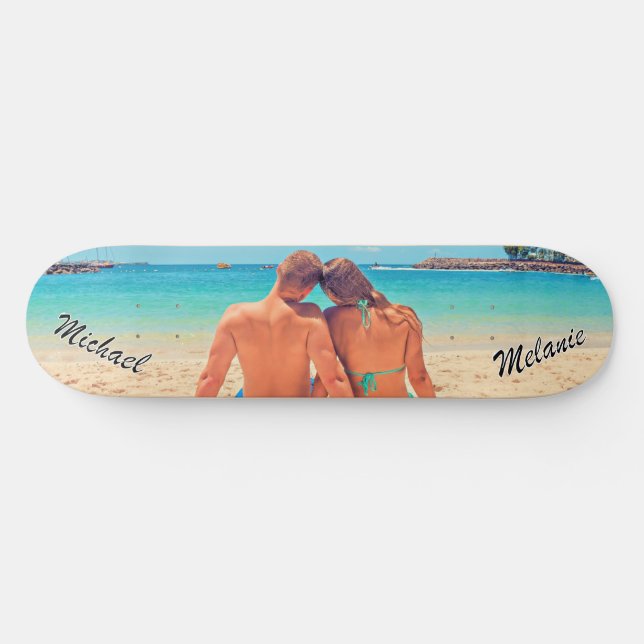 Votre Skateboard photo préféré avec nom personnali (Horz)