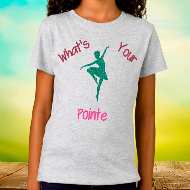 Votre T-shirt de danse Pointe (Créateur téléchargé)