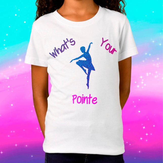 Votre T-shirt de danse Pointe (Créateur téléchargé)