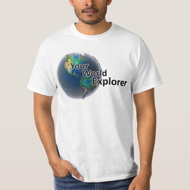 Votre T-shirt Homme World Explorer (Devant)