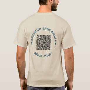 Votre T-shirt texte personnalisé Info analyse de c
