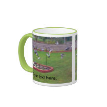 Votre texte Pigeons Flying Bird Garden Mugs