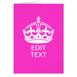Votre texte sur garder la couronne calme rose chau