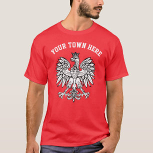 Votre ville ici polissent le T-shirt de fierté