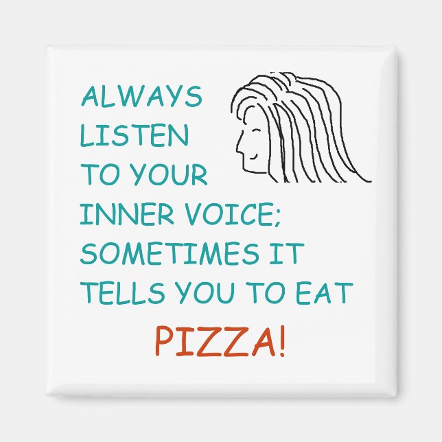 VOTRE VOIX INTÉRIEURE - aimant - Customisé (Devant)