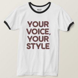 Votre voix Votre style, hommes et femmes, T-Shirts