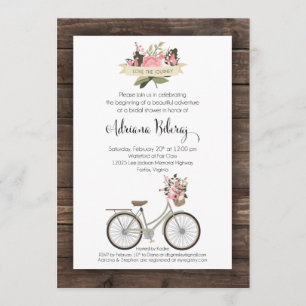 Votre voyage 5" x 7" invitation/à plat carte