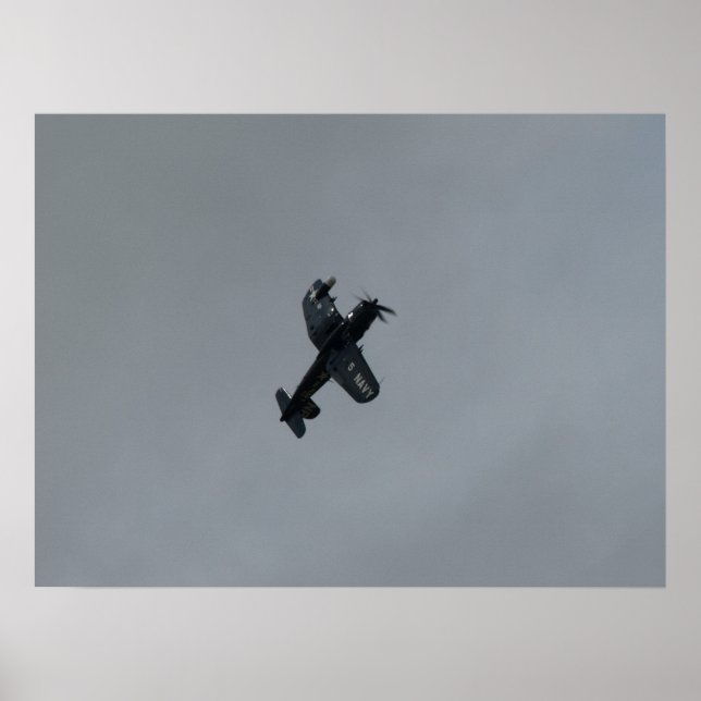 Vought F4U-5NL Corsair Poster (Vorne)
