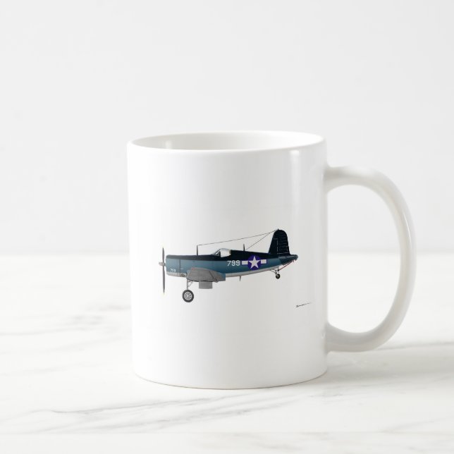 Vought F-4U Seeräuber 799 Kaffeetasse (Rechts)