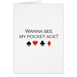 Voulez voir mon T-shirt d'as de poche