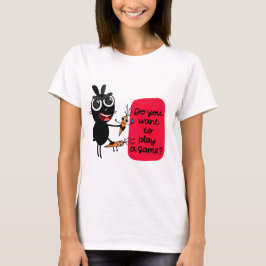 Voulez-vous jouer à un jeu ? T-shirt Bunny