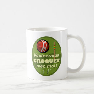 Voulez-vous Krokett avec moi? Kaffeetasse