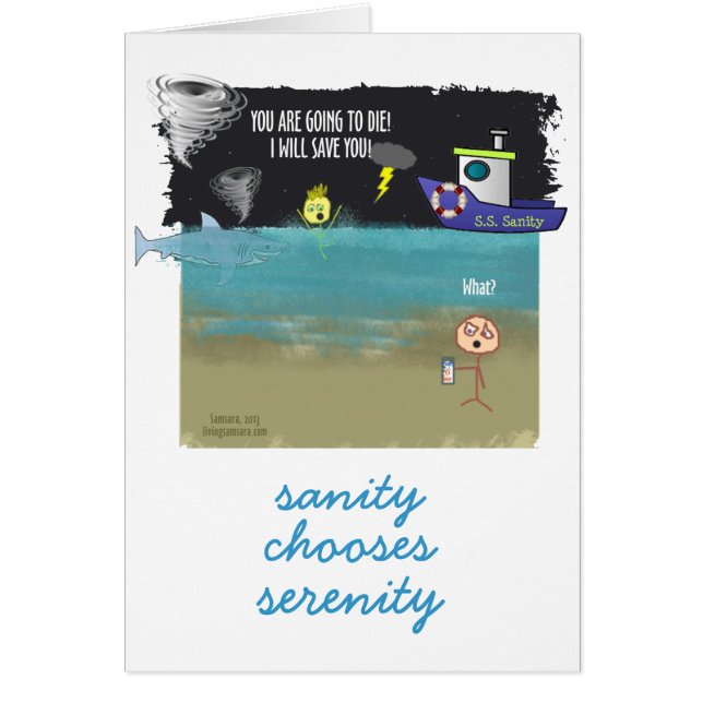 Vous allez mourir ! Je vous sauverai ! (Devant)