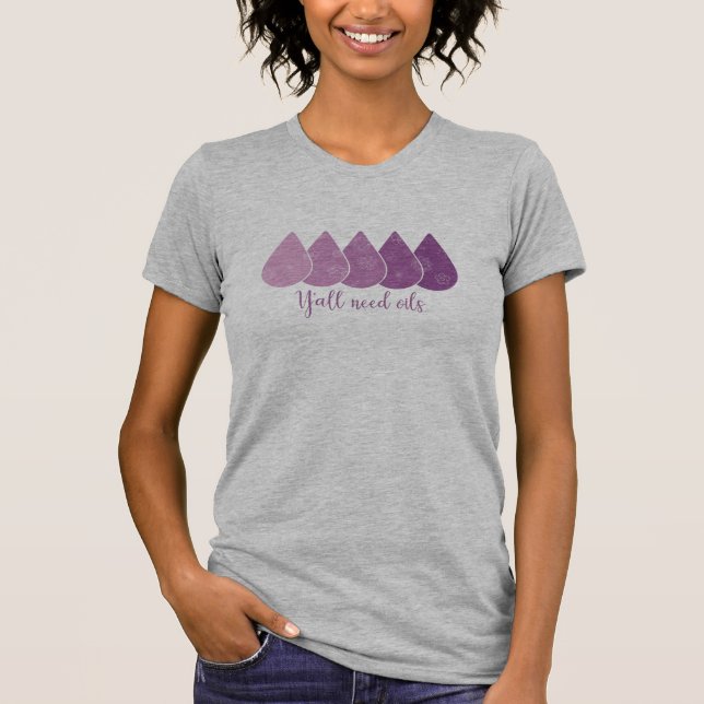 Vous avez besoin du T-shirt d'huiles (Devant)