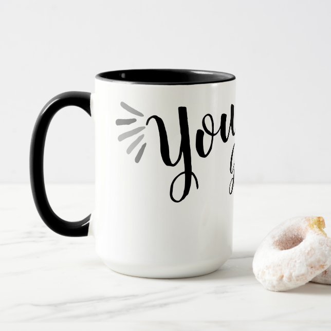"Vous Avez Ce " Energies Mug (Avec donut)